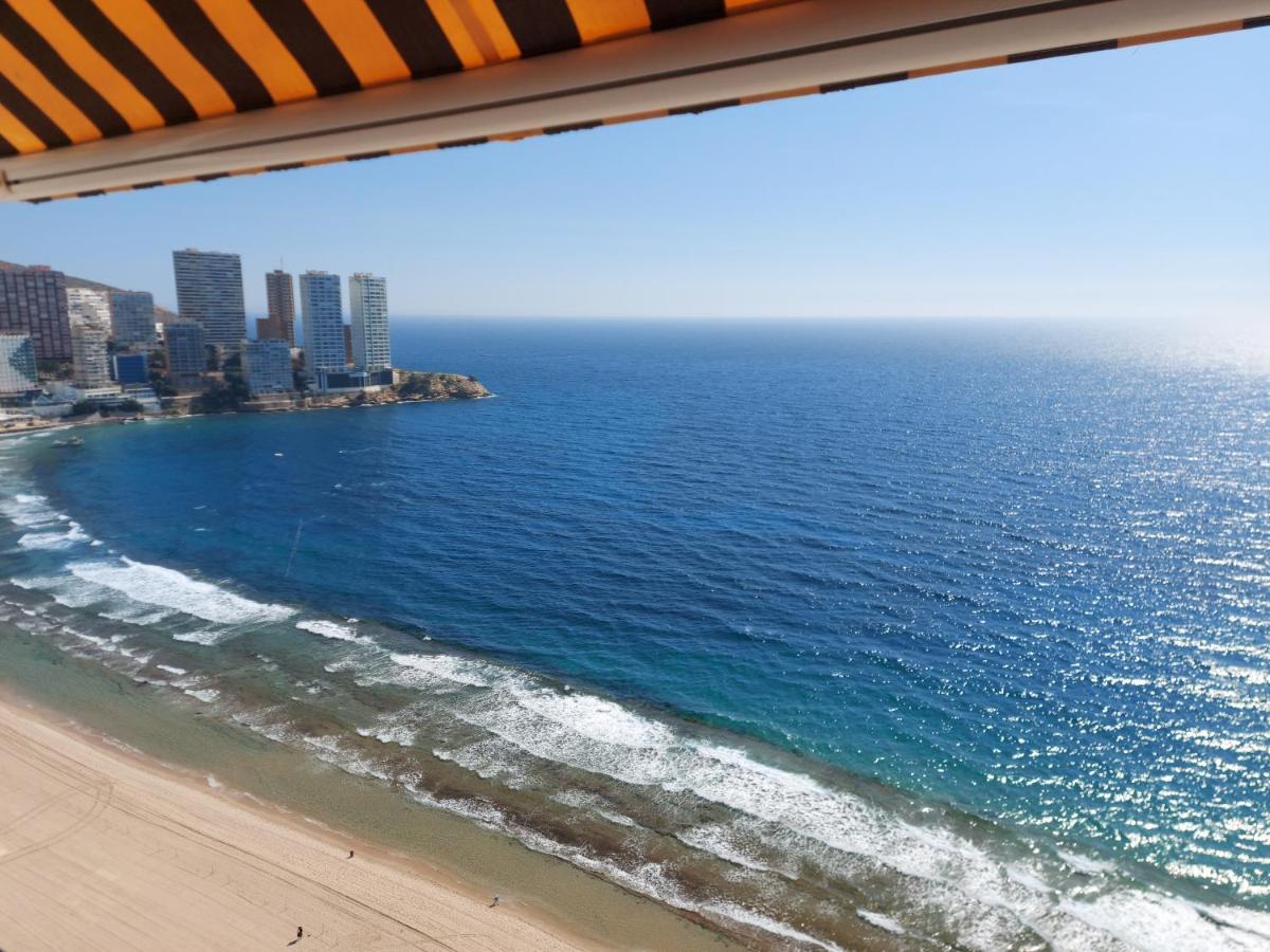 Benidorm, Las Damas, Primera Linea De Playa De Levante Екстериор снимка