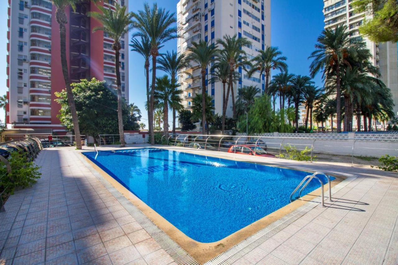 Benidorm, Las Damas, Primera Linea De Playa De Levante Екстериор снимка
